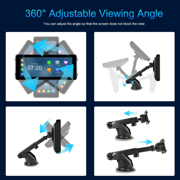 6.86 Inch 4KDVR Smart Screen Player, Specification: Standard+64G Memory Card - Car MP3 & MP4 & MP5 by PMC TechLife | Online Shopping South Africa | PMC TechLife | Buy Now Pay Later Mobicred