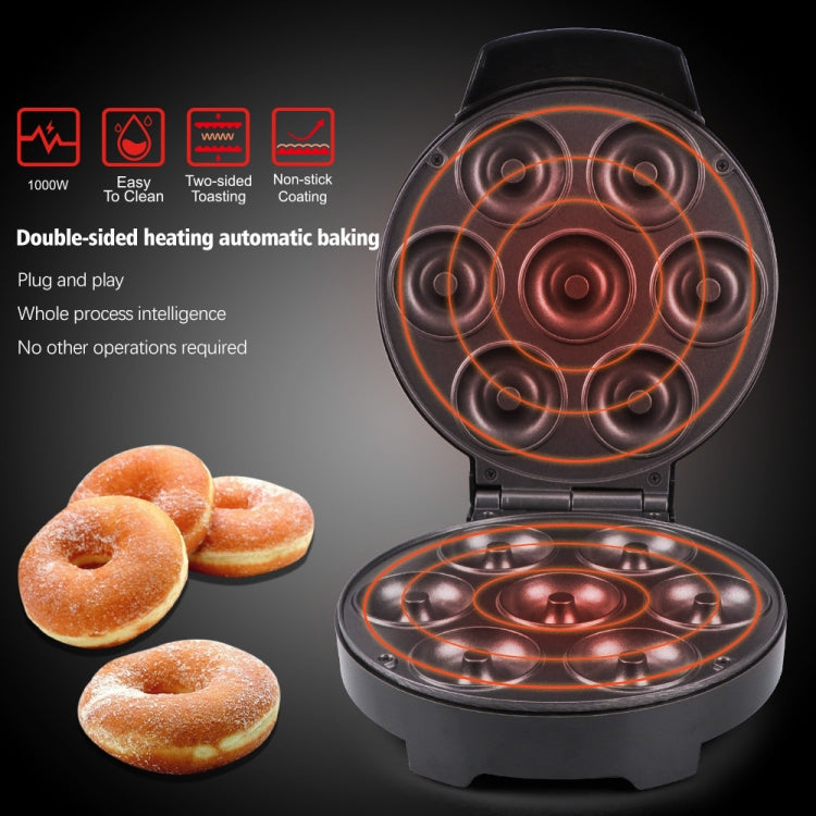 1000W  Mini Donut Maker Machine Can Make 7 Doughnuts  110V US Plug - free shipping - PMC TechLife - Order now!
