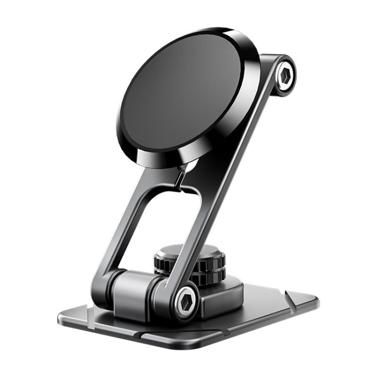 D30 Foldable Suspension Car Phone Holder Magnetic Adhesive Type Metal Navigation Stand - free shipping - PMC TechLife - Order now!