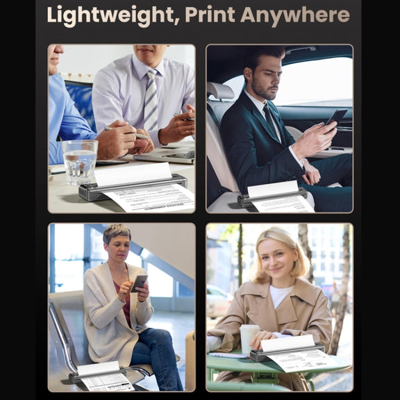 Phomemo Q302 300dpi Wifi Wireless Bluetooth Thermal Printer Support Multi-Size Thermal Paper