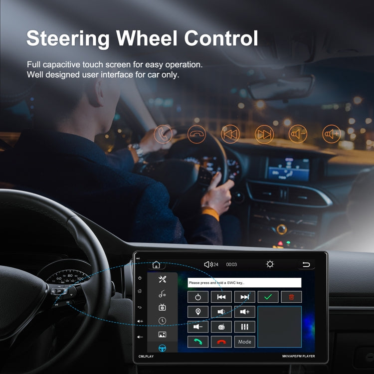 9 Inch Disassembly Screen MP5 Player Android Wireless CarPlay Reversing Image Integrated Machine(Standard) - Car MP3 & MP4 & MP5 by PMC TechLife | Online Shopping South Africa | PMC TechLife | Buy Now Pay Later Mobicred