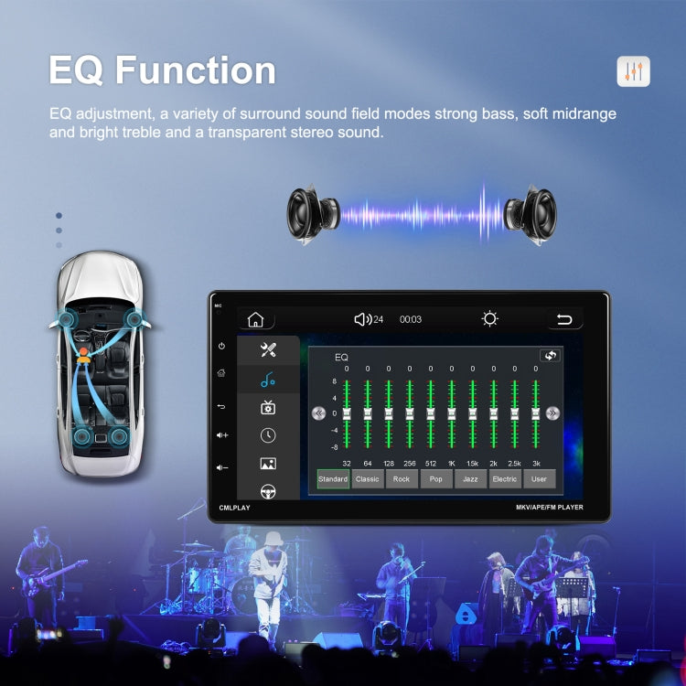 9 Inch Disassembly Screen MP5 Player Android Wireless CarPlay Reversing Image Integrated Machine(Standard) - Car MP3 & MP4 & MP5 by PMC TechLife | Online Shopping South Africa | PMC TechLife | Buy Now Pay Later Mobicred