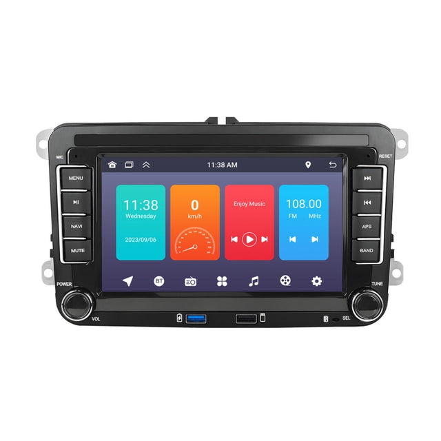 For Volkswagen/Skoda 1+32G Player Large Screen Carplay Android Navigation Reversing Camera Integrated Machine(Standard)