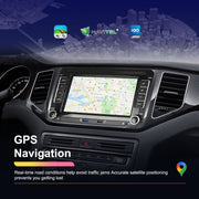 For Volkswagen/Skoda 1+32G Player Large Screen Carplay Android Navigation Reversing Camera Integrated Machine(Standard)