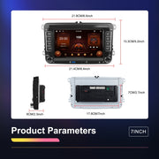 For Volkswagen/Skoda 2+64G Player Large Screen Carplay Android Navigation Reversing Camera Integrated Machine(Standard)
