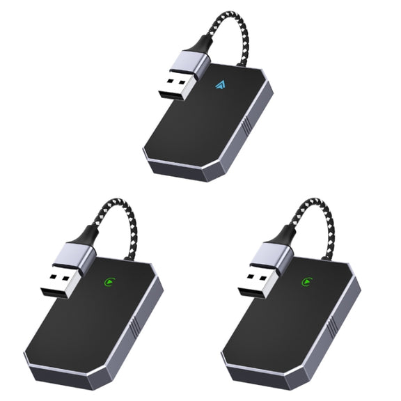 For Android Car Carplay Box Wired to Wireless Bluetooth Adapter