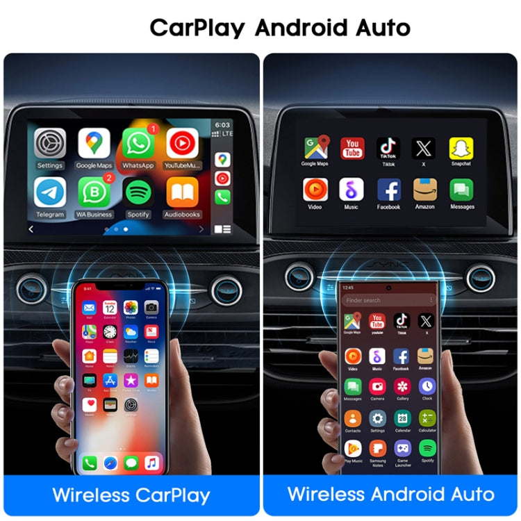 2 in 1 Car Carplay Box Wired to Wireless Bluetooth Adapter - free shipping - PMC TechLife - Order now!
