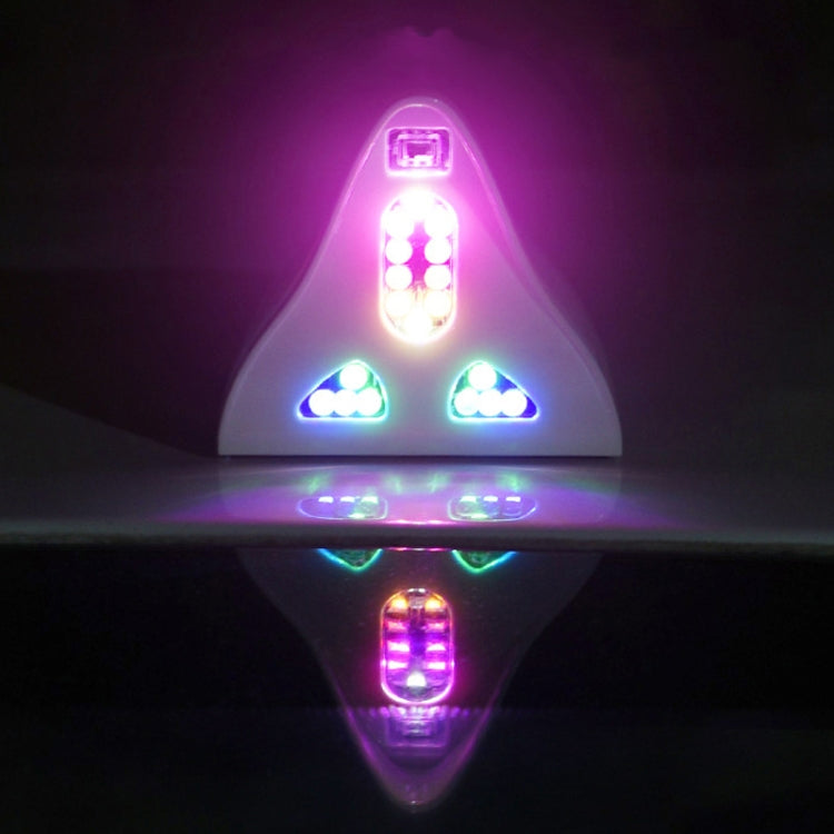 Solar Remote Control Signal Radio Shark Fin Antenna Anti-Tailgating Roof Warning Light(Red) - Warning Lights by PMC TechLife | Online Shopping South Africa | PMC TechLife | Buy Now Pay Later Mobicred