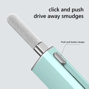 Headphone Keyboard Cleaning Kit with Capacitive Touch Pen(Green)