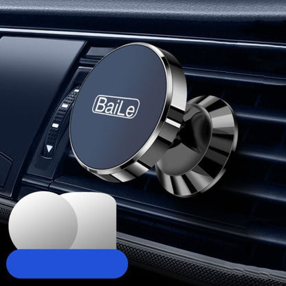 BaiLe Magnetic Car Phone Holder Universal Car Dashboard Fixed Navigation Bracket, Color: Buckle Black - Universal Car Holders by BaiLe | Online Shopping South Africa | PMC Jewellery | Buy Now Pay Later Mobicred