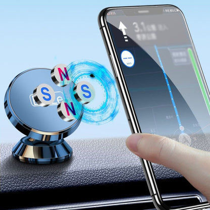 BaiLe Magnetic Car Phone Holder Universal Car Dashboard Fixed Navigation Bracket, Color: Buckle Black - Universal Car Holders by BaiLe | Online Shopping South Africa | PMC Jewellery | Buy Now Pay Later Mobicred