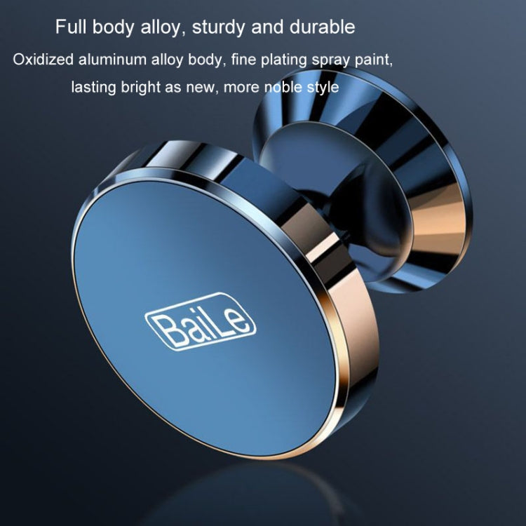 BaiLe Magnetic Car Phone Holder Universal Car Dashboard Fixed Navigation Bracket, Color: Buckle Silver - Universal Car Holders by BaiLe | Online Shopping South Africa | PMC Jewellery | Buy Now Pay Later Mobicred