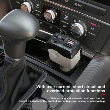 12V/24V To 220V Auto Car Power Converter Adapter With USB Charging Port - free shipping - PMC Jewellery - Order now!