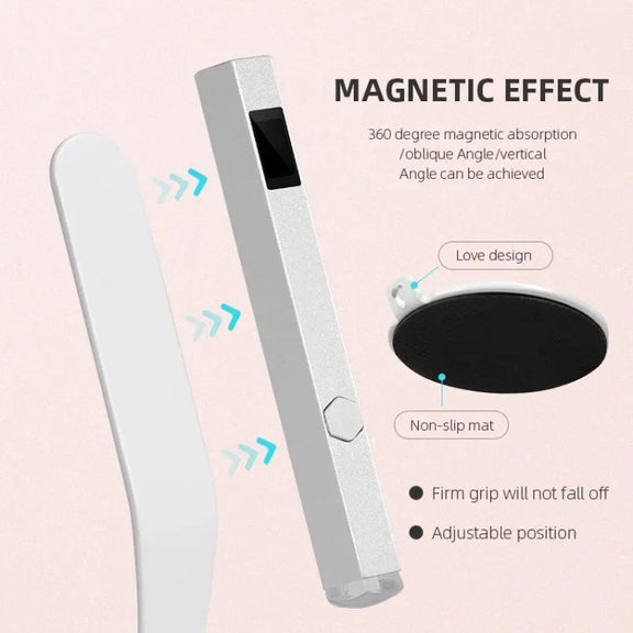 UV Nail Dryer Lamp With 2-speed Timing & Magnetic Bracket(Blue)