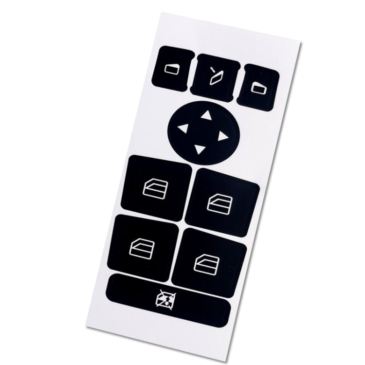 For Mercedes-Benz CLS/C218/SLK/W172/W204/GLK Air Conditioning Button Repair Sticker(Style 1)