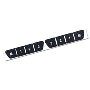 For Mercedes-Benz CLS/C218/SLK/W172/W204/GLK Air Conditioning Button Repair Sticker(Style 1)