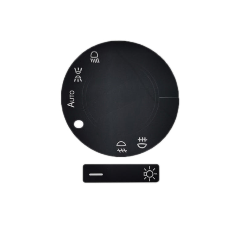 For 2005-2010 Volkswagen Touareg/Passat Steering Wheel Window AC Switch Button Repair Sticker(8pcs /Set) - Decorative Sticker by PMC TechLife | Online Shopping South Africa | PMC TechLife | Buy Now Pay Later Mobicred