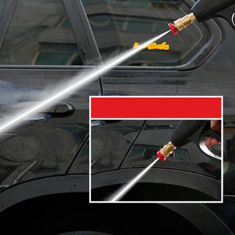 For Karcher K2-K7 Series High Pressure Washer Foam Lance Adapter, Specification: 1/4 Female Connector + 5 Nozzle - free shipping - PMC TechLife - Order now!