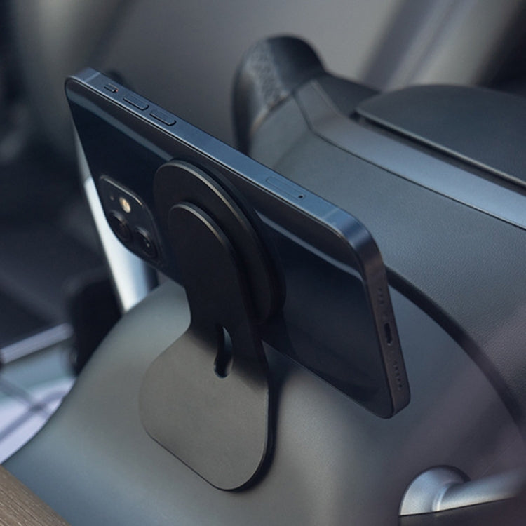 For Tesla Model 3/Y Automotive Magnetic Cell Phone Holder Car Steering Wheel Navigation Mount, Style: Curved - Car Holders by PMC TechLife | Online Shopping South Africa | PMC TechLife | Buy Now Pay Later Mobicred