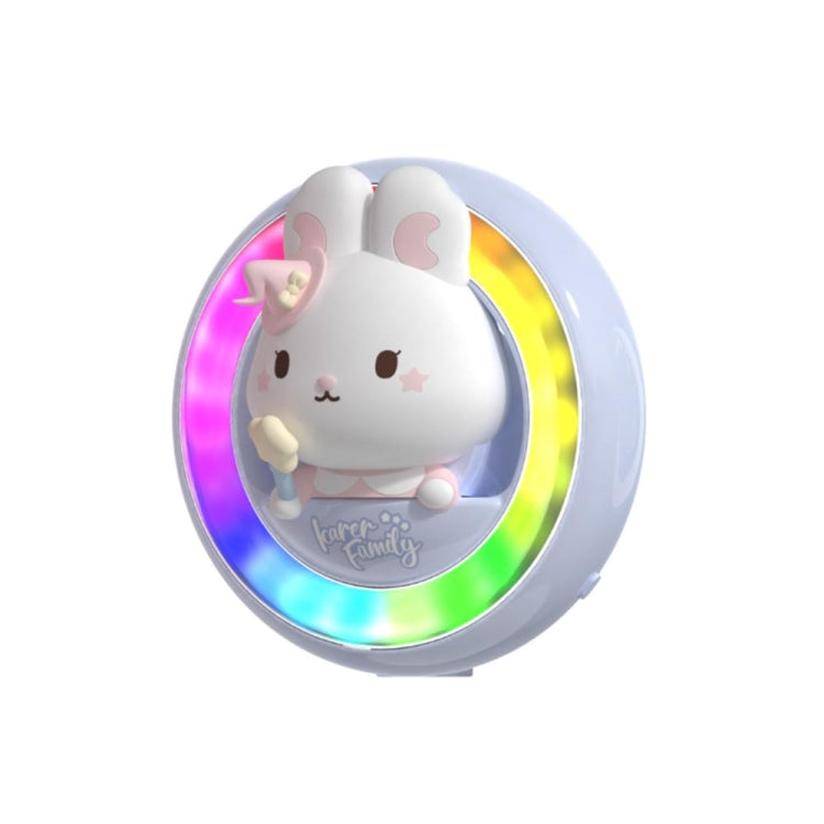 ICARER FAMILY XX-28 Car Aromatherapy Colorful Rhythm Lights Air Vent Aromatherapy Decoration(Purple) - Air Freshener by ICARER FAMILY | Online Shopping South Africa | PMC TechLife | Buy Now Pay Later Mobicred