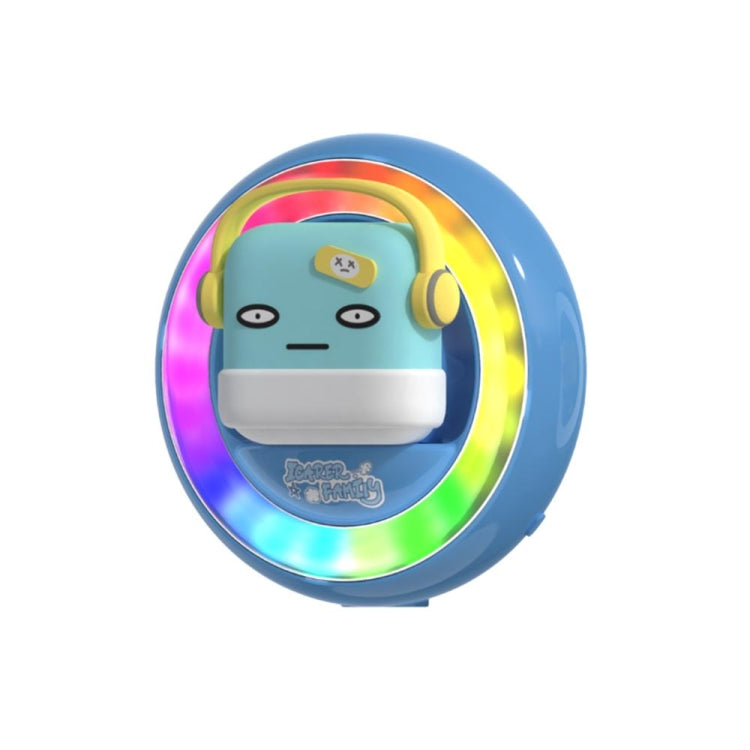 ICARER FAMILY XX-28 Car Aromatherapy Colorful Rhythm Lights Air Vent Aromatherapy Decoration(Blue) - Air Freshener by ICARER FAMILY | Online Shopping South Africa | PMC TechLife | Buy Now Pay Later Mobicred