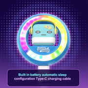 ICARER FAMILY XX-28 Car Aromatherapy Colorful Rhythm Lights Air Vent Aromatherapy Decoration(Purple)