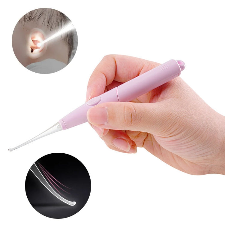 LED Light Ear Cleaning Scoop Children Ear Scoop Baby Ear Wax Pick Cleaner(Pink) - free shipping - PMC TechLife - Order now!