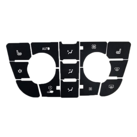 For Buick Excelle GT/XT Air Conditioning Central Control Button Repair Sticker(Upgrade)