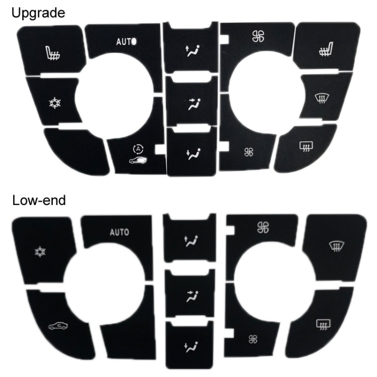 For Buick Excelle GT/XT Air Conditioning Central Control Button Repair Sticker(Upgrade) - Decorative Sticker by PMC TechLife | Online Shopping South Africa | PMC TechLife | Buy Now Pay Later Mobicred