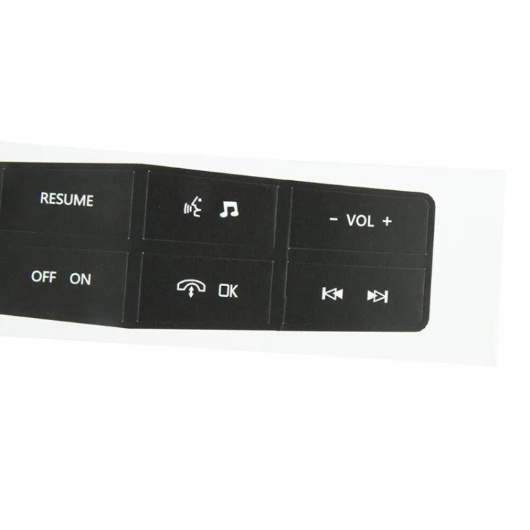 For Ford Mustang 2011-2012 Steering Wheel Control Button Repair Sticker - Decorative Sticker by PMC TechLife | Online Shopping South Africa | PMC TechLife | Buy Now Pay Later Mobicred