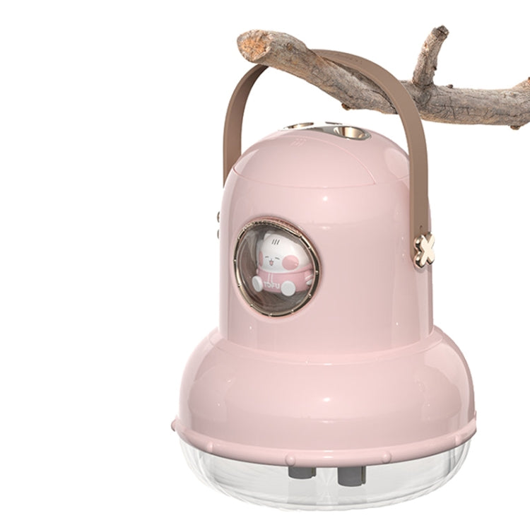 ICARER FAMILY IF-JS01 USB Charging Desktop Night Light Dual-spray Humidifier, Color: Pink (Doll) - free shipping - PMC TechLife - Order now!