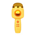 ICARER FAMILY F816 Karaoke Microphone Speaker Home Bluetooth Wireless Microphone(Yellow) - Microphone by ICARER FAMILY | Online Shopping South Africa | PMC TechLife | Buy Now Pay Later Mobicred