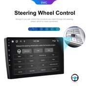 9 inch 6+128G Android Universal HD Large Screen Car Bluetooth Player Android GPS Navigation Integrated Machine(Standard+AHD Camera)