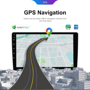 7 inch 6+128G Android Universal HD Large Screen Car Bluetooth Player Android GPS Navigation Integrated Machine(Standard+AHD Camera)