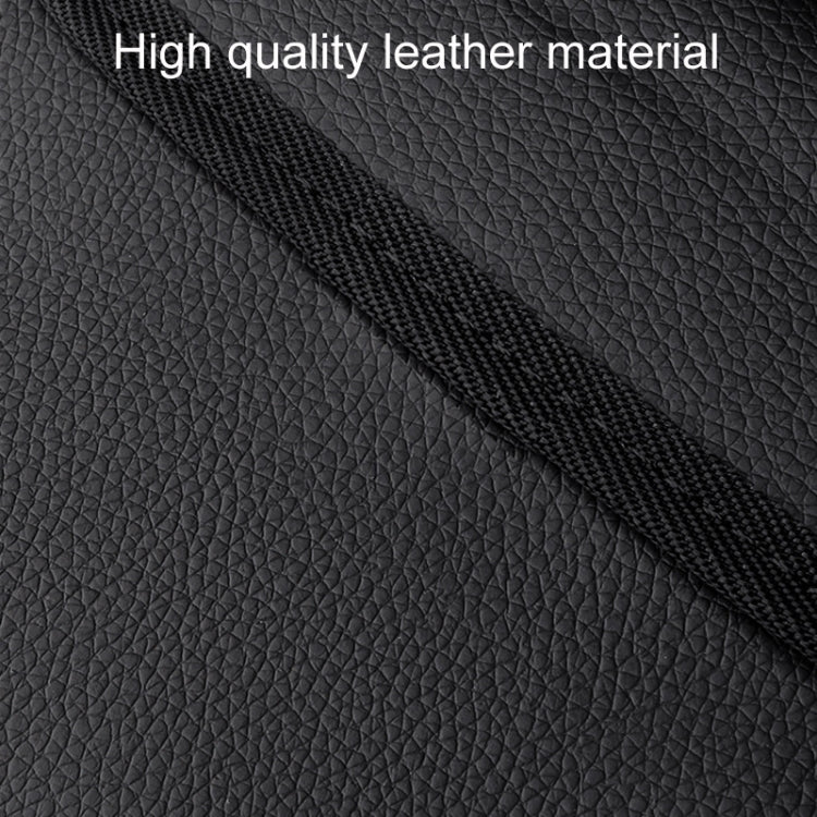 Car Folding Trash Can Multifunctional Seatback Hanging Storage Box(Black) - free shipping - PMC TechLife - Order now!