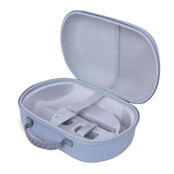 For Apple Vision Pro VR Anti-Fall And Shock-Absorbing EVA Hard Shell Storage Bag(Purple)