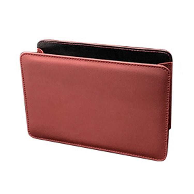 Car Folding Trash Can Multifunctional Seatback Hanging Storage Box(Wine Red) - free shipping - PMC TechLife - Order now!