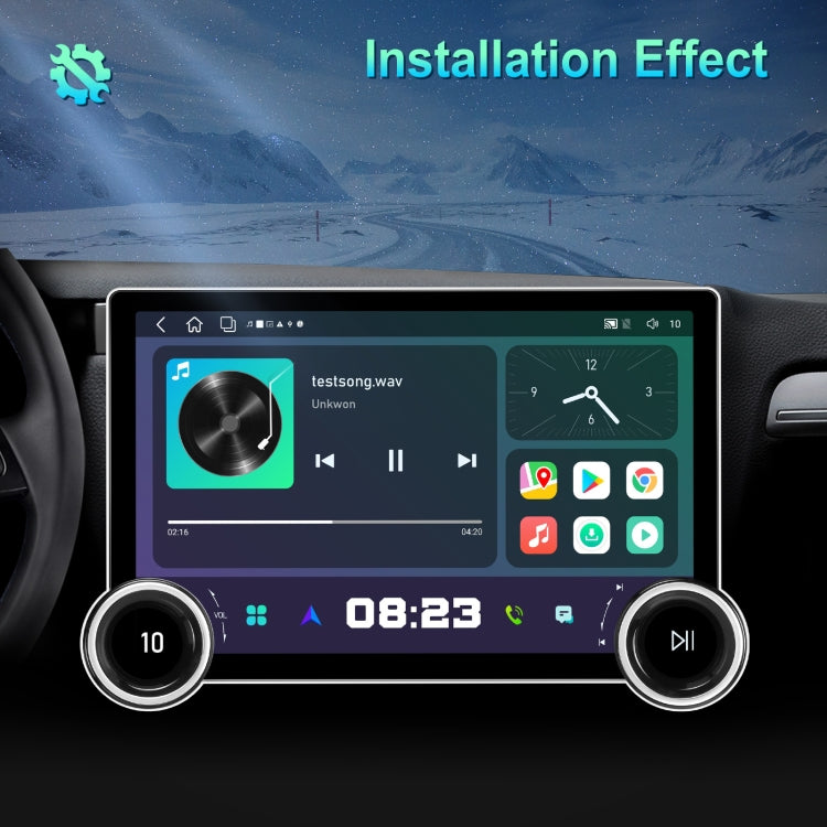 11.8 Inch 4+64G Dual Knob Player Android Large Screen Navigation Wireless CarPlay Reversing Image(Standard) - free shipping - PMC Jewellery - Order now!