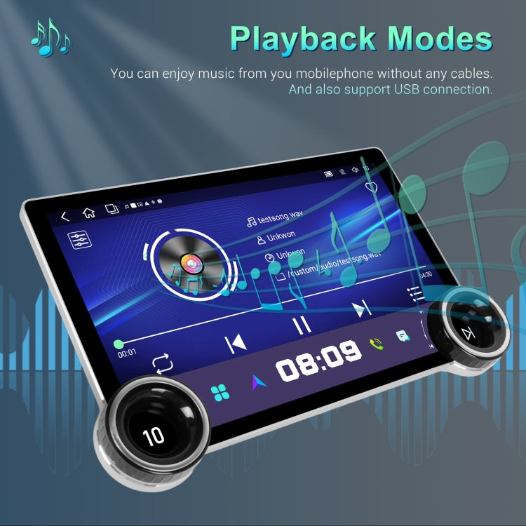11.8 Inch 4+64G Dual Knob Player Android Large Screen Navigation Wireless CarPlay Reversing Image(Standard) - free shipping - PMC Jewellery - Order now!