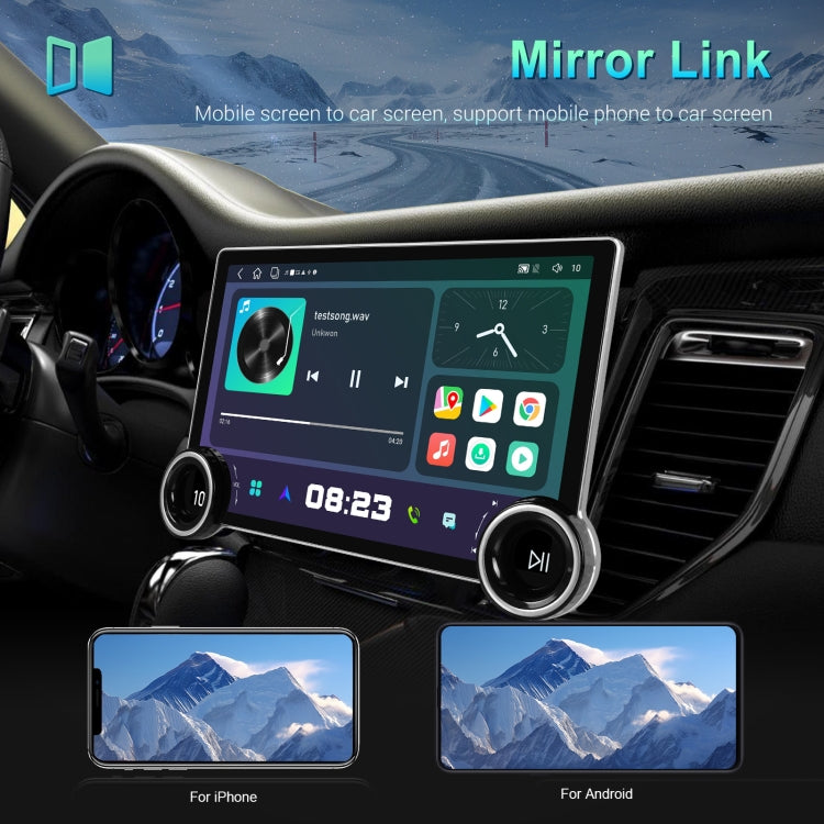 11.8 Inch 4+64G Dual Knob Player Android Large Screen Navigation Wireless CarPlay Reversing Image(Standard) - free shipping - PMC Jewellery - Order now!