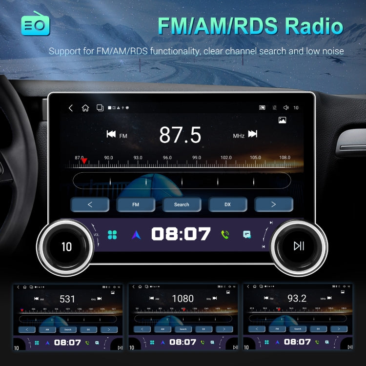 11.8 Inch 4+64G Dual Knob Player Android Large Screen Navigation Wireless CarPlay Reversing Image(Standard) - free shipping - PMC Jewellery - Order now!