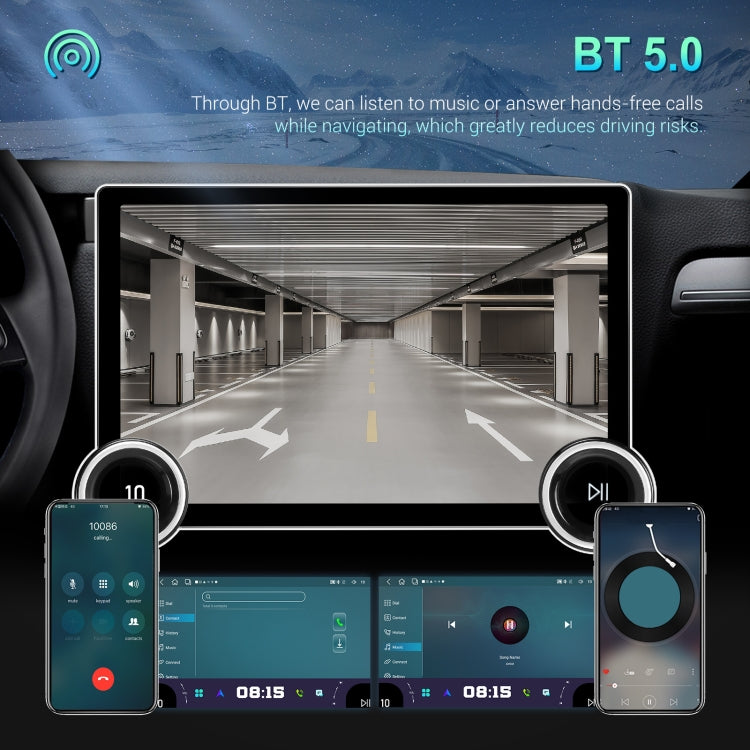 11.8 Inch 4+64G Dual Knob Player Android Large Screen Navigation Wireless CarPlay Reversing Image(Standard) - free shipping - PMC Jewellery - Order now!