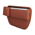 Automotive Seat Clamp Seam Organizer Car Decoration Storage Bag Water Cup Model, Style: Main Driver Saddle Brown - Stowing Tidying by PMC TechLife | Online Shopping South Africa | PMC TechLife | Buy Now Pay Later Mobicred