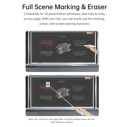 ASING A31 Multi-Functional Presentation Remote With Telescopic Teaching Rod Designed For Touch Screen - free shipping - PMC Jewellery - Order now!