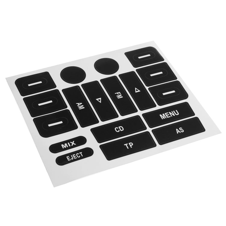 For Volkswagen Golf MK5/Passat RADIO Button Repair Sticker - Decorative Sticker by PMC TechLife | Online Shopping South Africa | PMC TechLife | Buy Now Pay Later Mobicred
