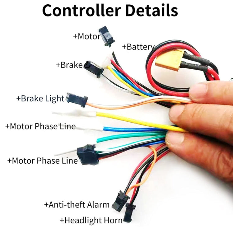 36V16A For Kugoo M4 Electrical Scooter Controller Assembly Electronic Control Board Communication Meter - Accessories & Parts by PMc TechLife | Online Shopping South Africa | PMc TechLife | Buy Now Pay Later Mobicred