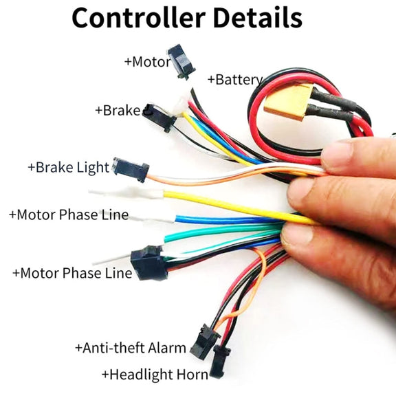 36V16A For Kugoo M4 Electrical Scooter Controller Assembly Electronic Control Board Communication Meter
