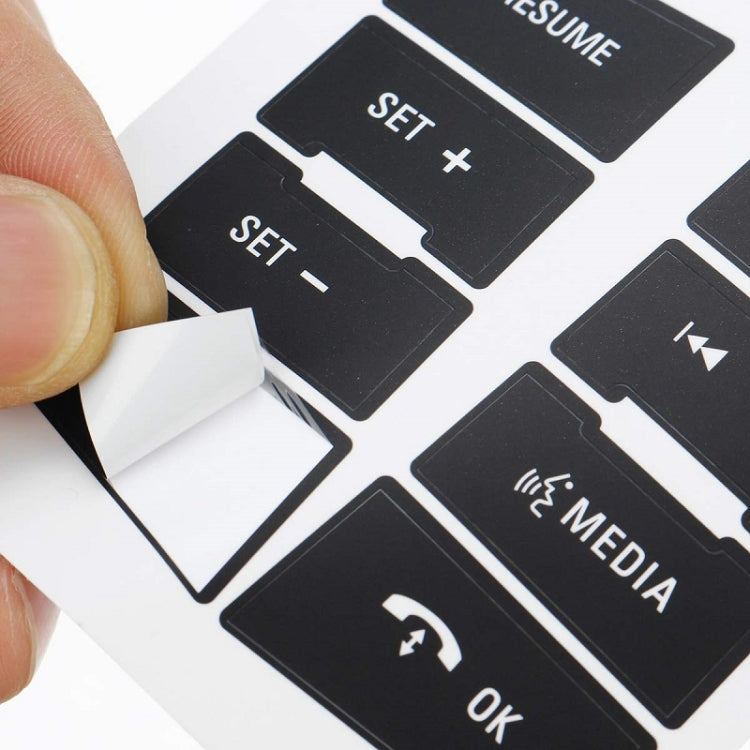 For Ford Focus 2008-2010 Steering Wheel Control Button Repair Patch - Decorative Sticker by PMC TechLife | Online Shopping South Africa | PMC TechLife | Buy Now Pay Later Mobicred