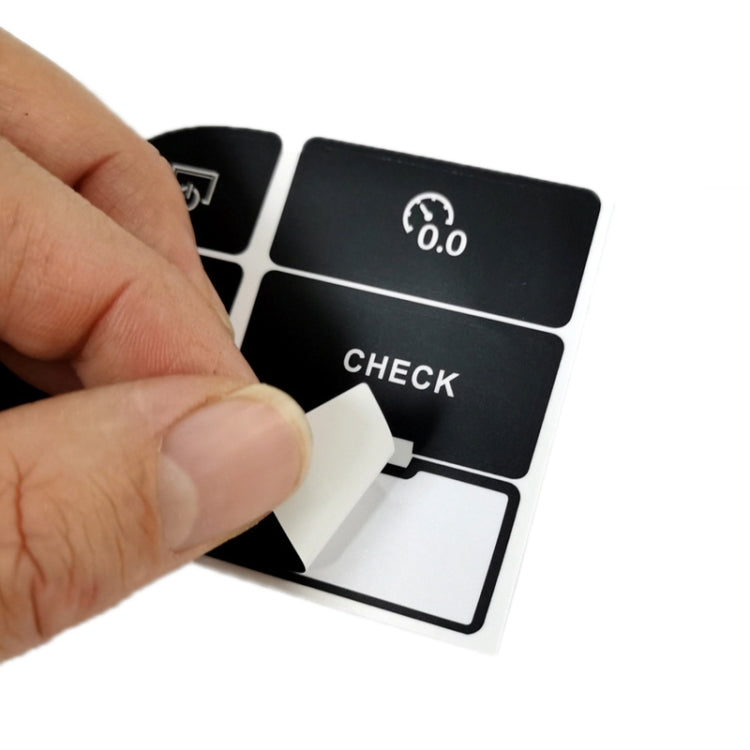 For Audi A6/A6L 2005-2011 Central Control Button Repair Sticker(For Right Driving) - Decorative Sticker by PMC TechLife | Online Shopping South Africa | PMC TechLife | Buy Now Pay Later Mobicred