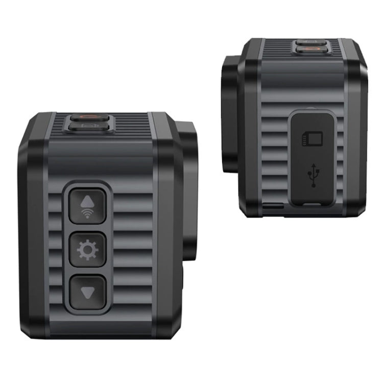 VIRAN V8 5K Ultra-Clear Outdoor Diving Anti-Shake Sports Camera Cycling Helmet Driving Recorder(Black) - free shipping - PMC Jewellery - Order now!